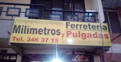 Ferretería Milímetros y Pulgadas