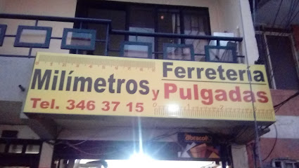 Ferretería Milímetros y Pulgadas